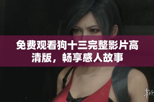 免费观看狗十三完整影片高清版，畅享感人故事