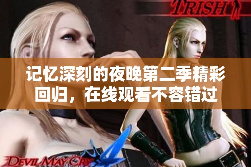 记忆深刻的夜晚第二季精彩回归，在线观看不容错过