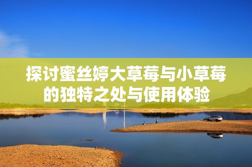 探讨蜜丝婷大草莓与小草莓的独特之处与使用体验