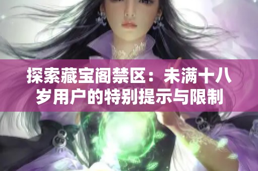 探索藏宝阁禁区：未满十八岁用户的特别提示与限制