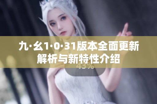 九·幺1·0·31版本全面更新解析与新特性介绍