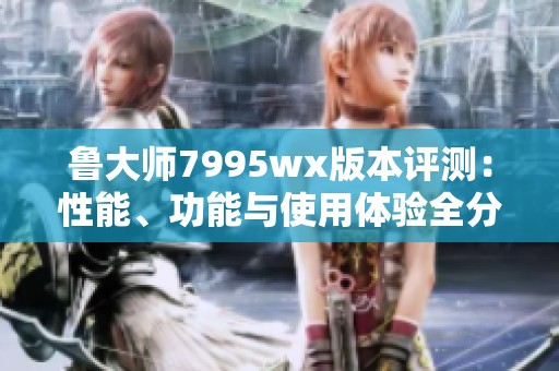 鲁大师7995wx版本评测：性能、功能与使用体验全分析