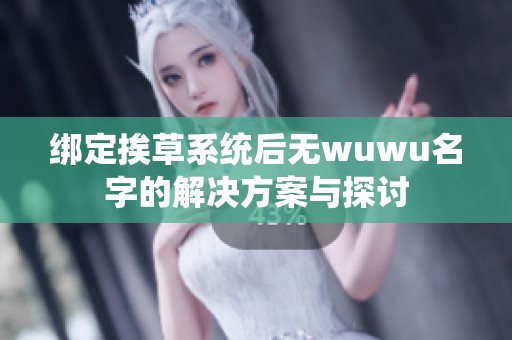绑定挨草系统后无wuwu名字的解决方案与探讨