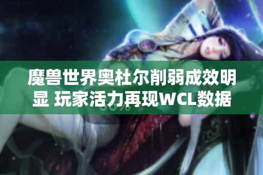 魔兽世界奥杜尔削弱成效明显 玩家活力再现WCL数据飙升