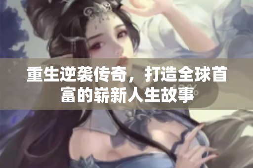 重生逆袭传奇，打造全球首富的崭新人生故事