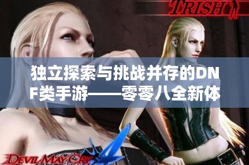 独立探索与挑战并存的DNF类手游——零零八全新体验指南