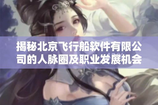 揭秘北京飞行船软件有限公司的人脉圈及职业发展机会
