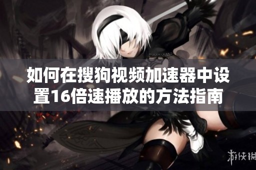 如何在搜狗视频加速器中设置16倍速播放的方法指南