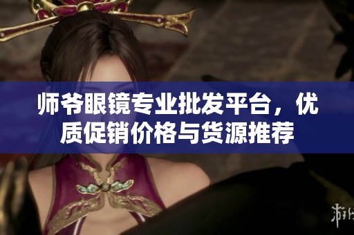 师爷眼镜专业批发平台，优质促销价格与货源推荐