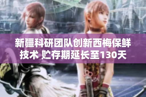 新疆科研团队创新西梅保鲜技术 贮存期延长至130天