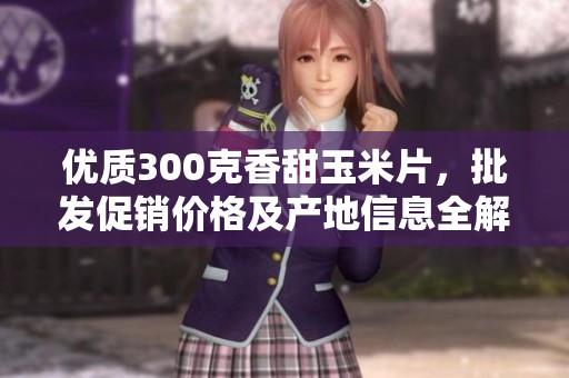 优质300克香甜玉米片，批发促销价格及产地信息全解析