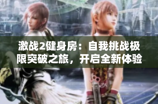 激战2健身房：自我挑战极限突破之旅，开启全新体验
