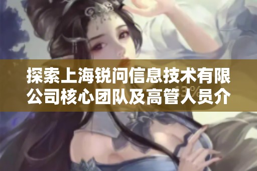 探索上海锐问信息技术有限公司核心团队及高管人员介绍