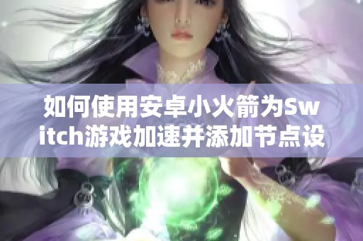 如何使用安卓小火箭为Switch游戏加速并添加节点设置