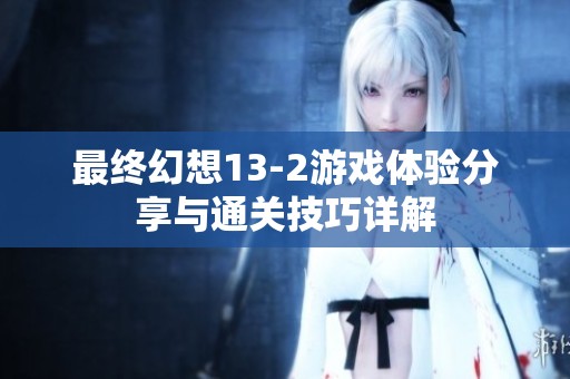 最终幻想13-2游戏体验分享与通关技巧详解