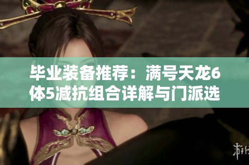 毕业装备推荐：满号天龙6体5减抗组合详解与门派选择分析