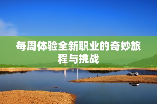 每周体验全新职业的奇妙旅程与挑战