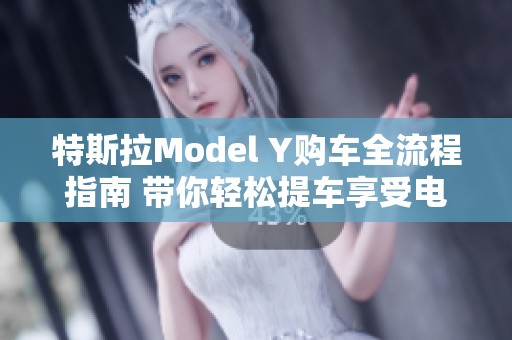 特斯拉Model Y购车全流程指南 带你轻松提车享受电动生活