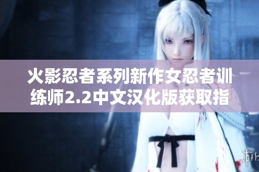 火影忍者系列新作女忍者训练师2.2中文汉化版获取指南