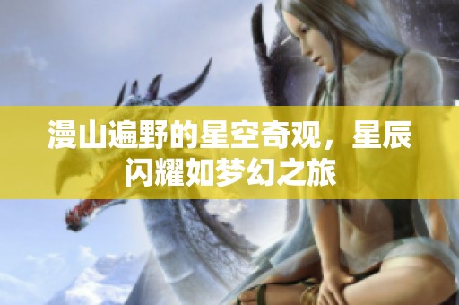 漫山遍野的星空奇观，星辰闪耀如梦幻之旅