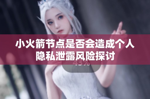 小火箭节点是否会造成个人隐私泄露风险探讨