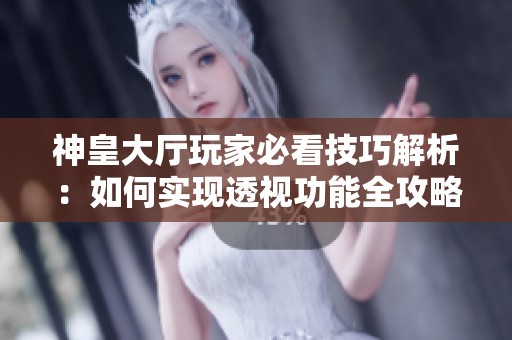 神皇大厅玩家必看技巧解析：如何实现透视功能全攻略