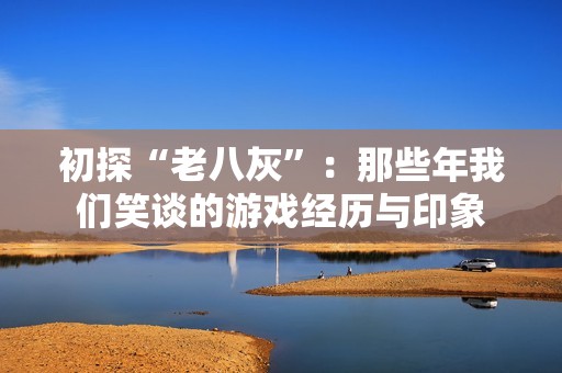 初探“老八灰”：那些年我们笑谈的游戏经历与印象