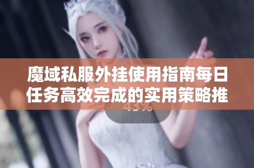 魔域私服外挂使用指南每日任务高效完成的实用策略推荐