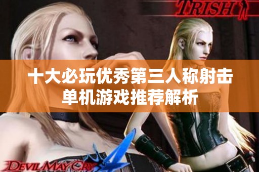 十大必玩优秀第三人称射击单机游戏推荐解析