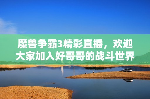 魔兽争霸3精彩直播，欢迎大家加入好哥哥的战斗世界！